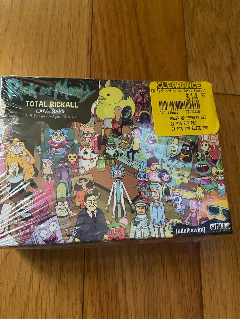 Rick and Morty Total Rickall Card Game by Cryptozoic - Multicolor